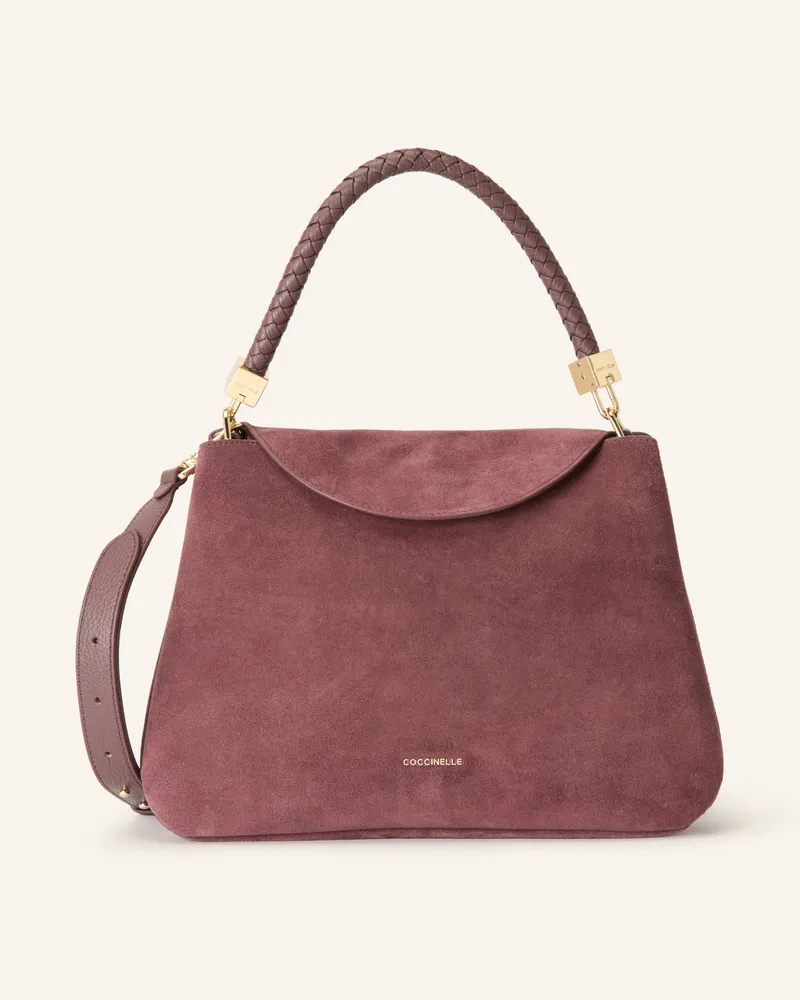 Coccinelle Handtasche rot Dunkelrot
