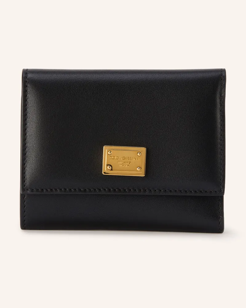 Dolce & Gabbana Geldbörse schwarz Schwarz
