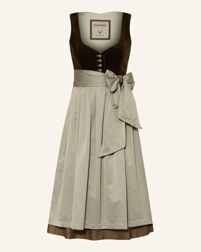 CocoVero Dirndl JANNI Dunkelgrün