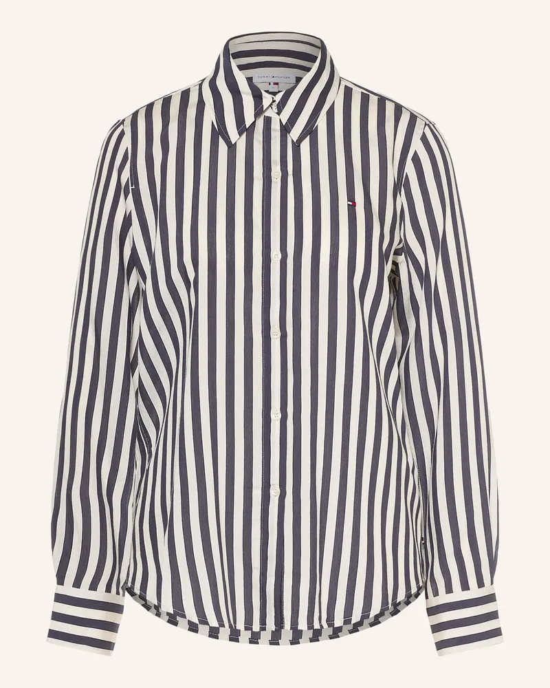 Tommy Hilfiger Hemdbluse blau Dunkelblau