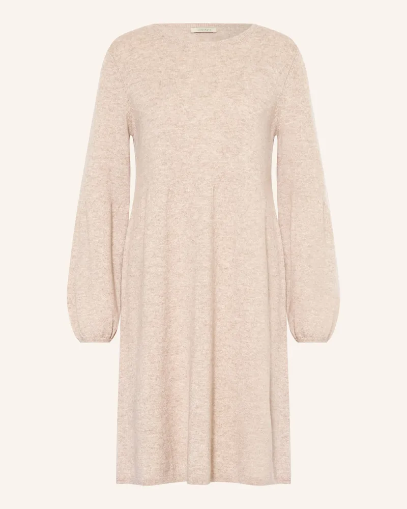lilienfels Strickkleid Mit Cashmere beige Beige