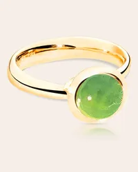 TAMARA COMOLLI Ring RING BOUTON SMALL PERIDOT aus 18K Gelbgold Gold