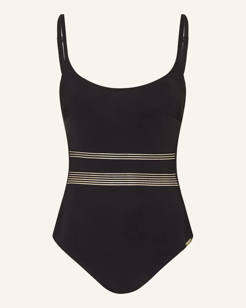 Maryan Mehlhorn Bügel-Badeanzug STRATUM Schwarz