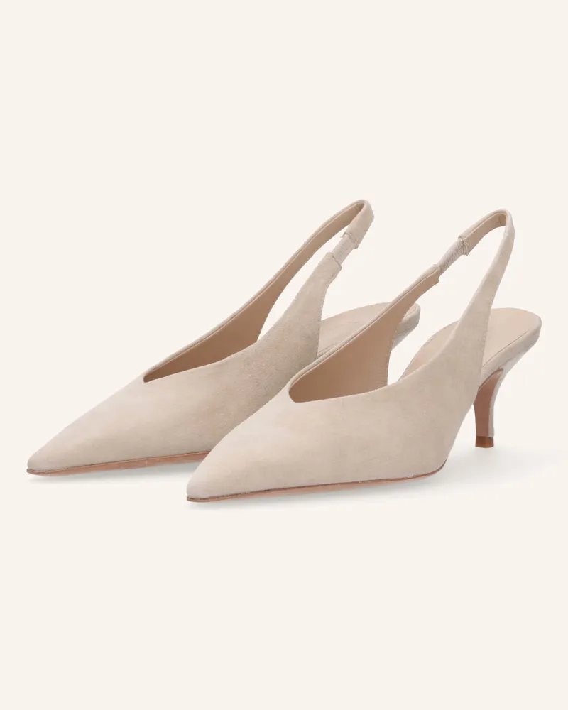 Thea Mika Slingpumps Beige