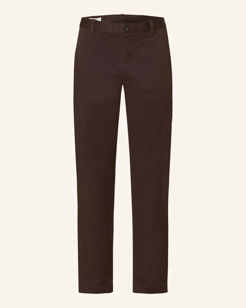 COS Chino Regular Fit braun Dunkelbraun