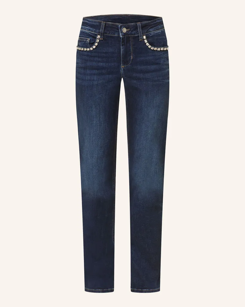 Liu Jo Straight Jeans mit Schmucksteinen 78927
