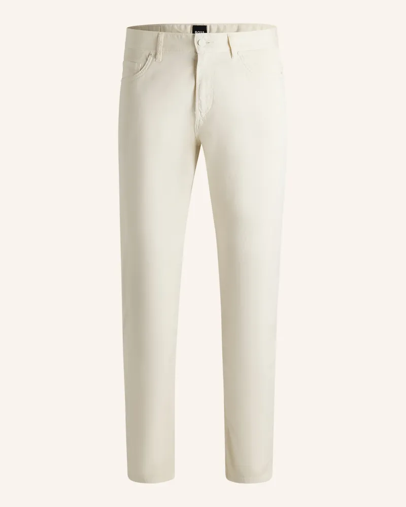 HUGO BOSS Casual Hose H-RE.MAINE5 Regular Fit Weiss