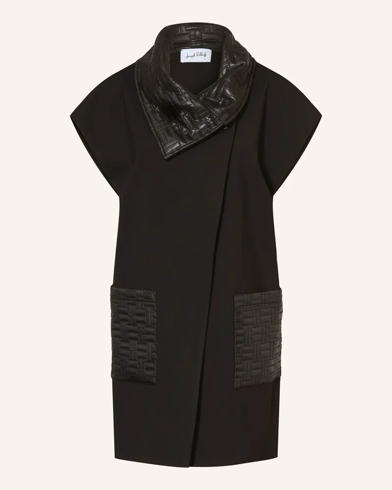 Joseph Ribkoff Jerseyweste schwarz Schwarz