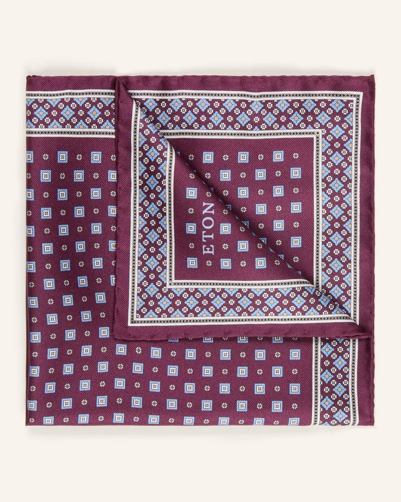 Eton Einstecktuch rot Dunkelrot