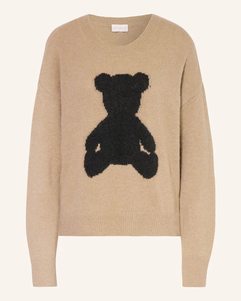 Milano Italy Pullover Hellbraun