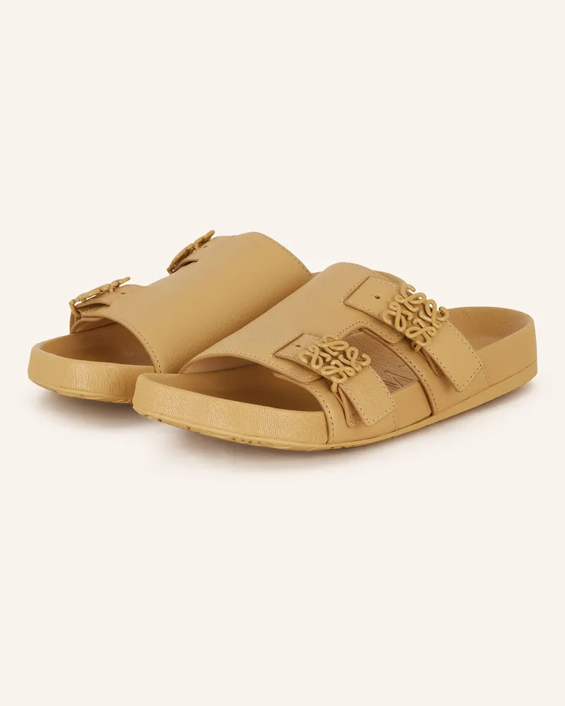 Loewe Pantoletten EASE Hellbraun