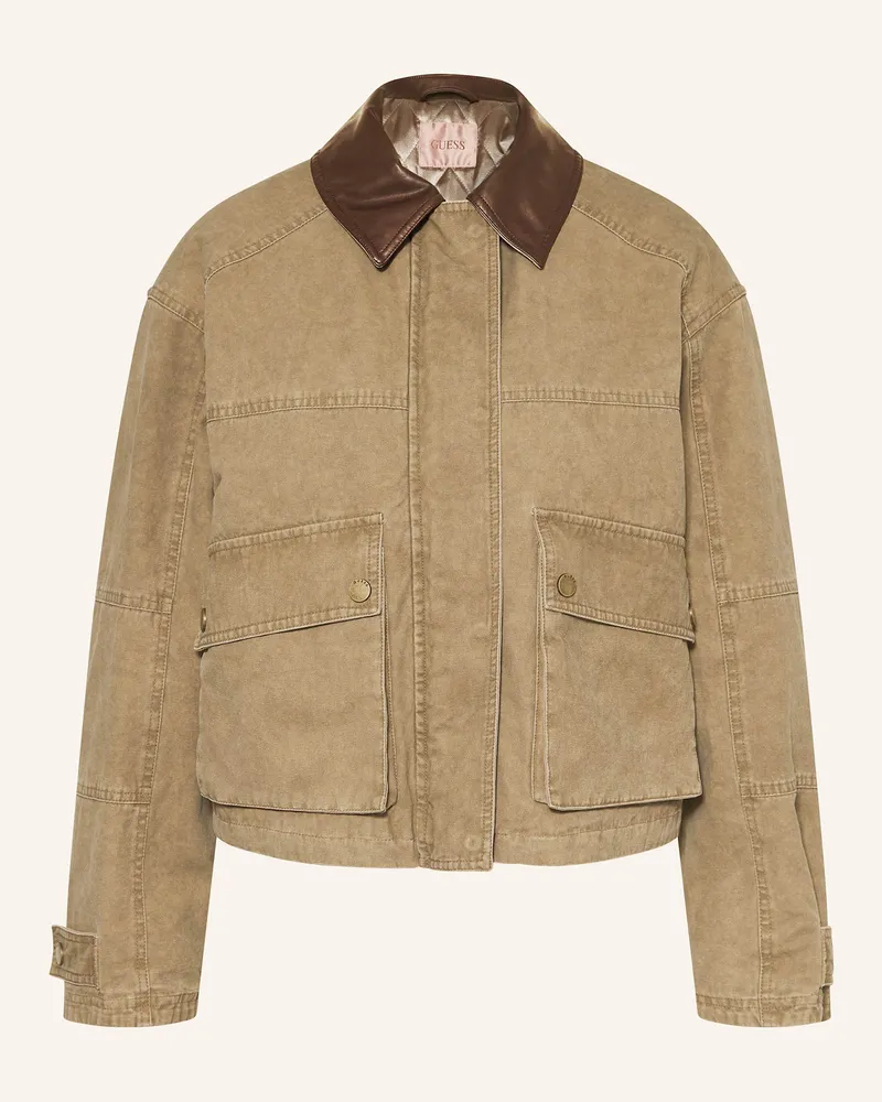 Guess Jacke Manon gruen Hellbraun