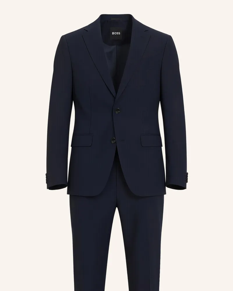 HUGO BOSS Business Anzug HENRY/GETLIN242V2X Slim Fit Dunkelblau