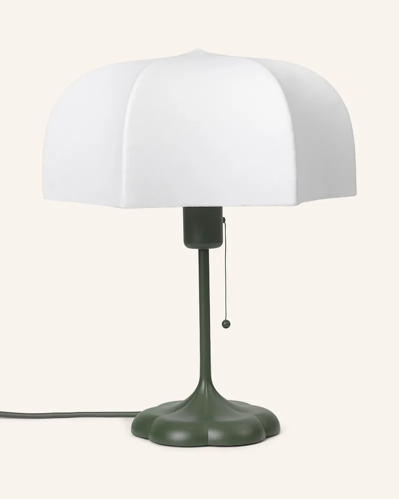 ferm LIVING Tischleuchte Poem gruen Oliv