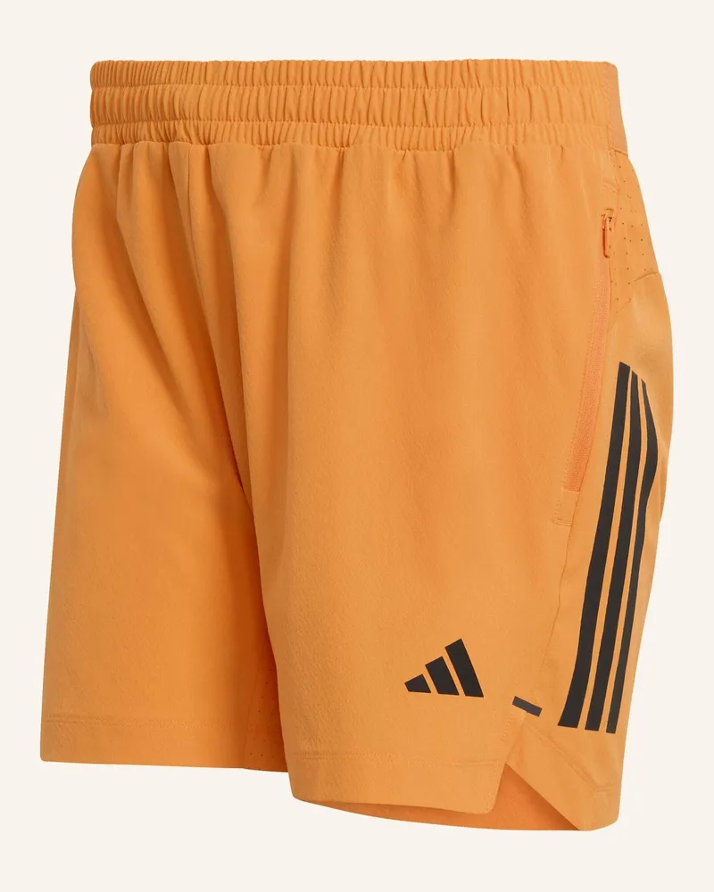 adidas d4t Primelift 3-Streifen Shorts orange Orange