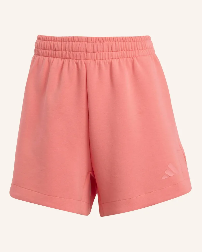 adidas SOFT LUX LOOSE SHORTS Rot