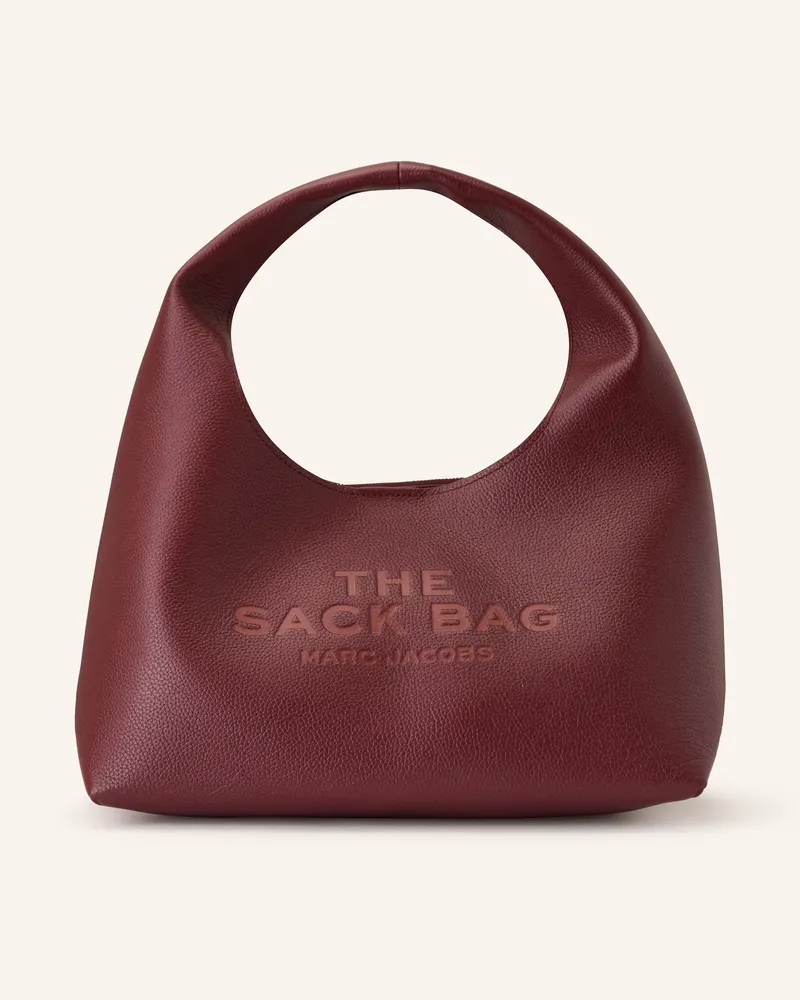 Marc Jacobs Handtasche THE SACK BAG mit Pouch Dunkelrot