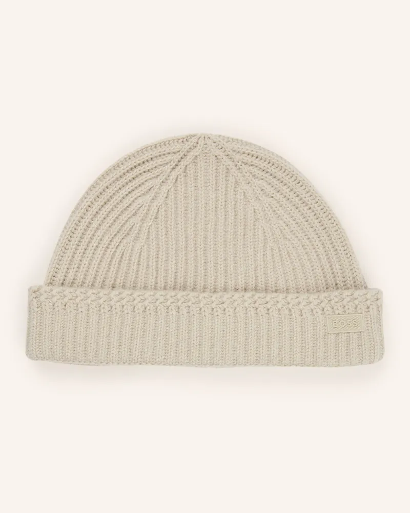 HUGO BOSS Mütze Avelo beige Beige