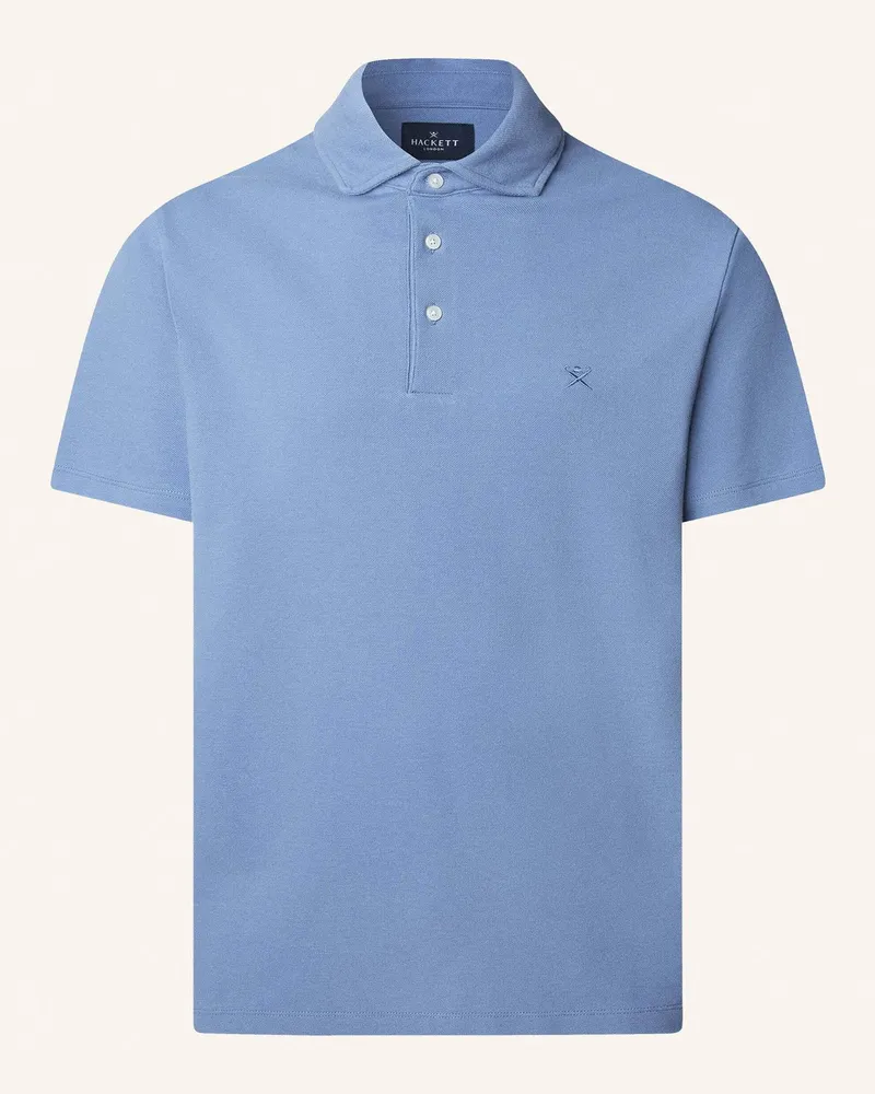 Hackett Poloshirt SELVEDGE KNIT PLKT Blau