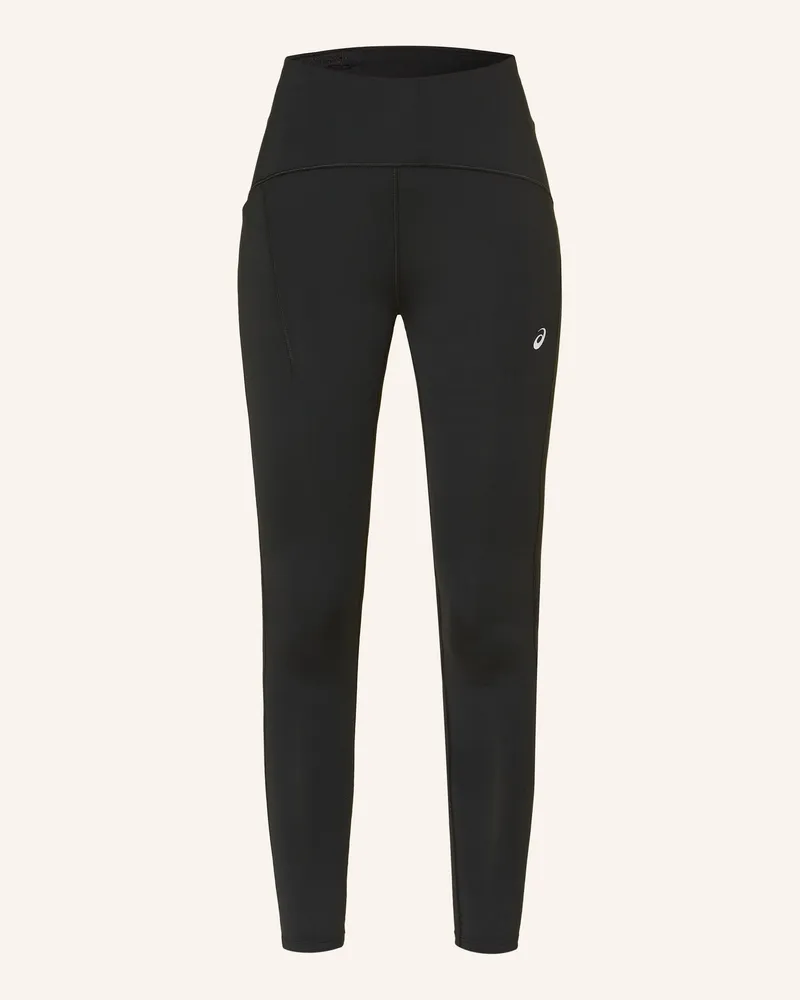 Asics Lauf-Tights ROAD WINTER HIGH WAIST Schwarz