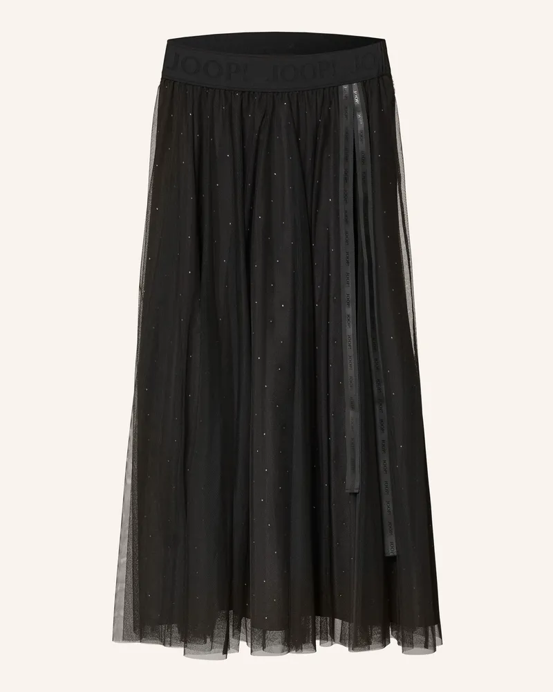 JOOP! Tüllrock mit Schmucksteinen Schwarz