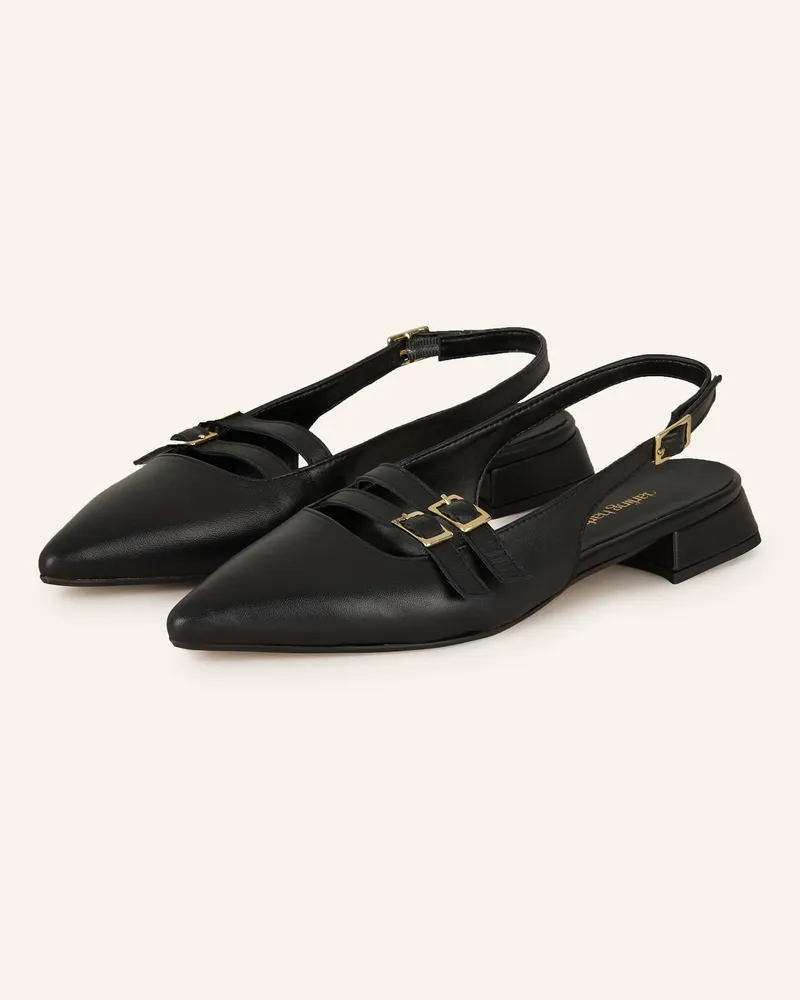Darling Harbour Slingballerinas Schwarz