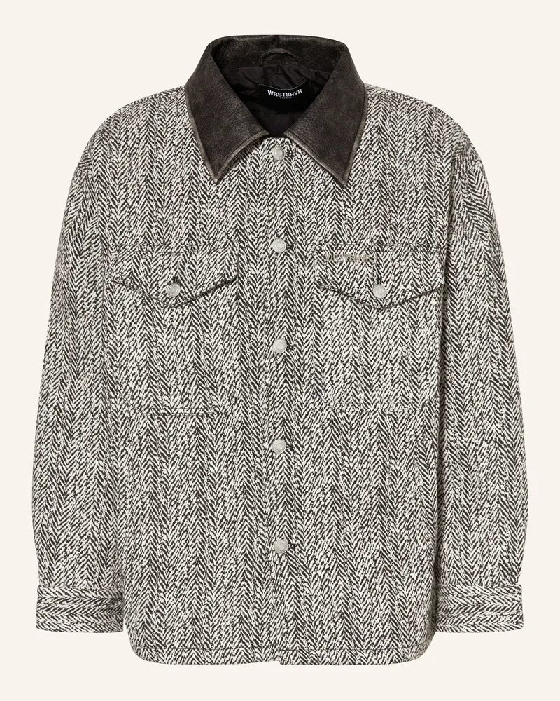 WRSTBHVR Overshirt CHUNG Schwarz