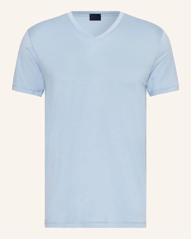 Mey Schlafshirt Serie Selection blau Blaugrau