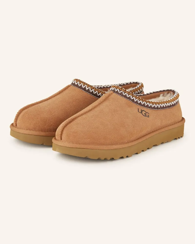 UGG Pantoletten TASMAN - COGNAC Braun