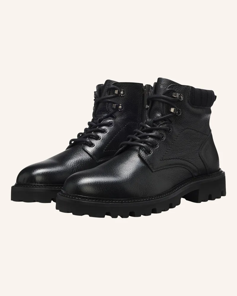 HUGO BOSS Boots Julyo_Halb_Grwl schwarz Schwarz