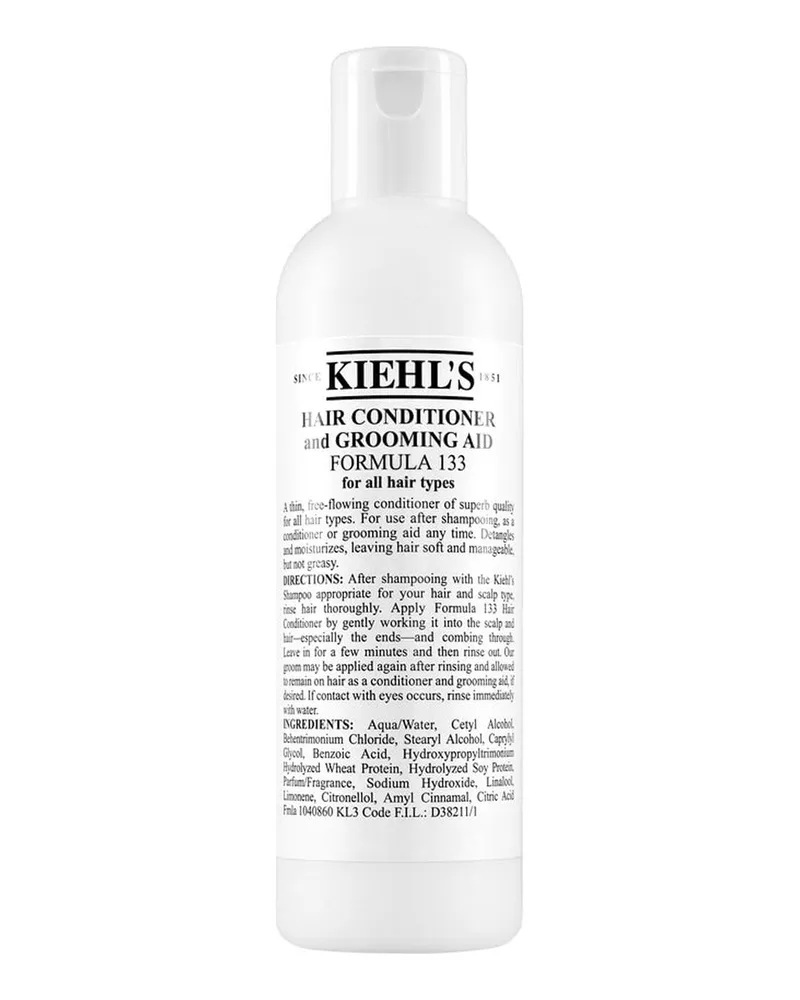 Kiehl's HAIR CONDITIONER AND GROOMING AID FORMULA 133 500 ml, 84 € / 1 l 