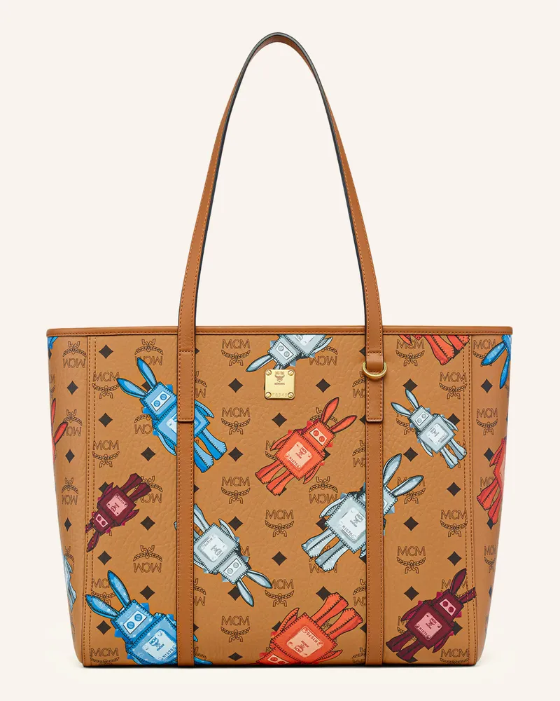 MCM Shopper Toni Medium braun Cognac