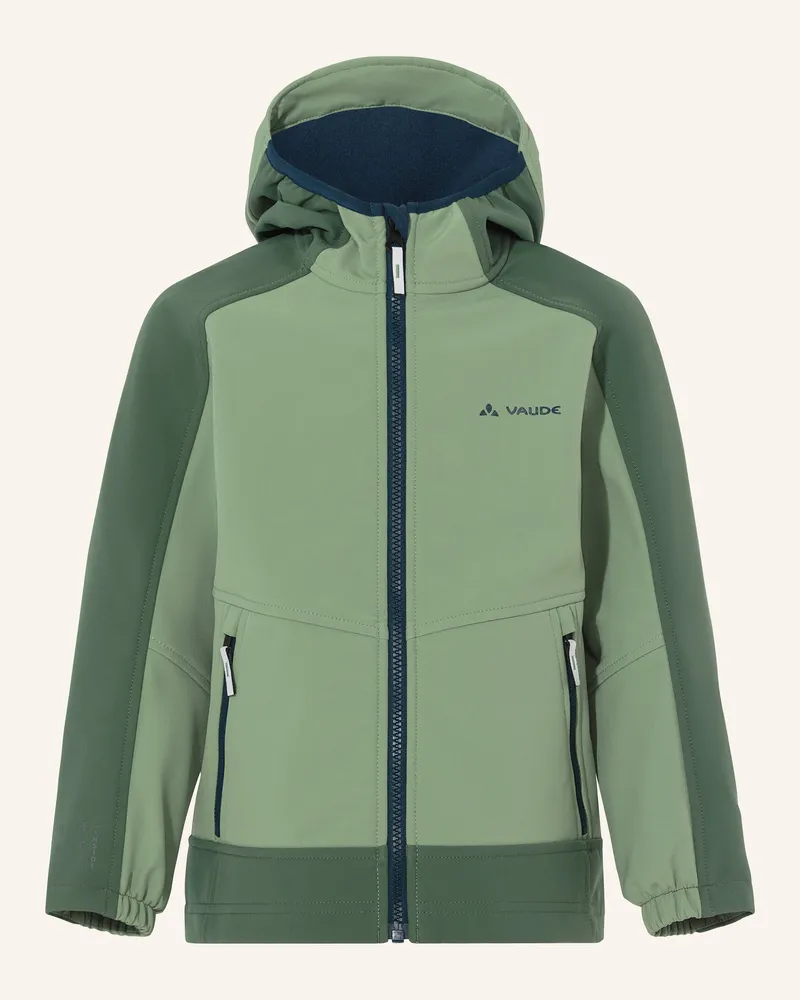 Vaude Softshell-Jacke KIDS RONDANE JACKET IV Grün