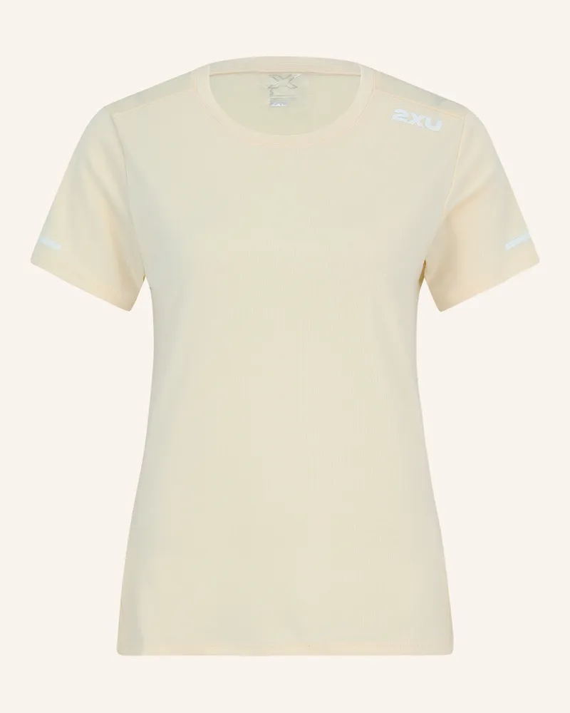 2XU T-Shirt AERO TEE Gelb