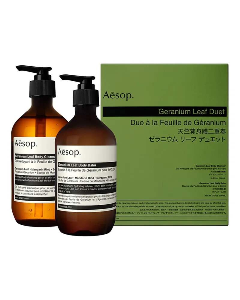 Aesop Geranium Leaf Pflege-Set 