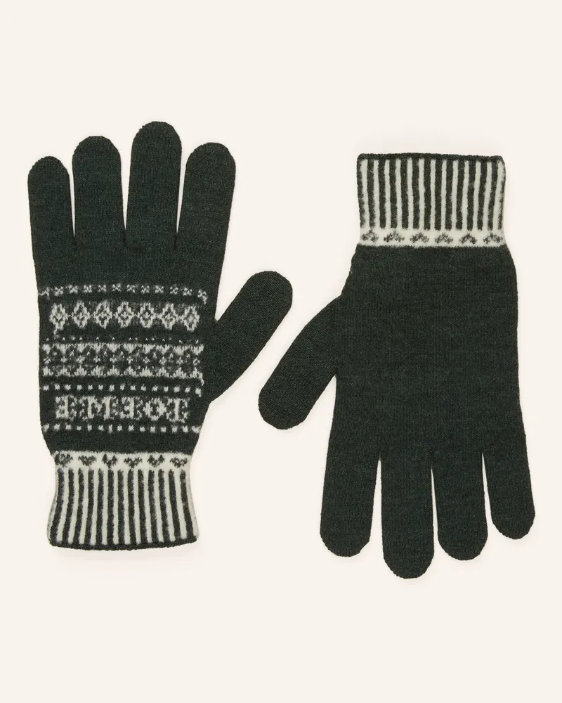 Loewe Handschuhe Dunkelgrün