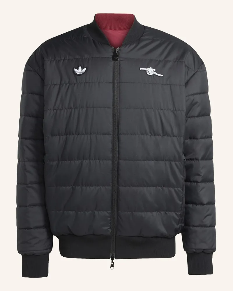 adidas FC ARSENAL TERRACE ICONS JACKE Schwarz