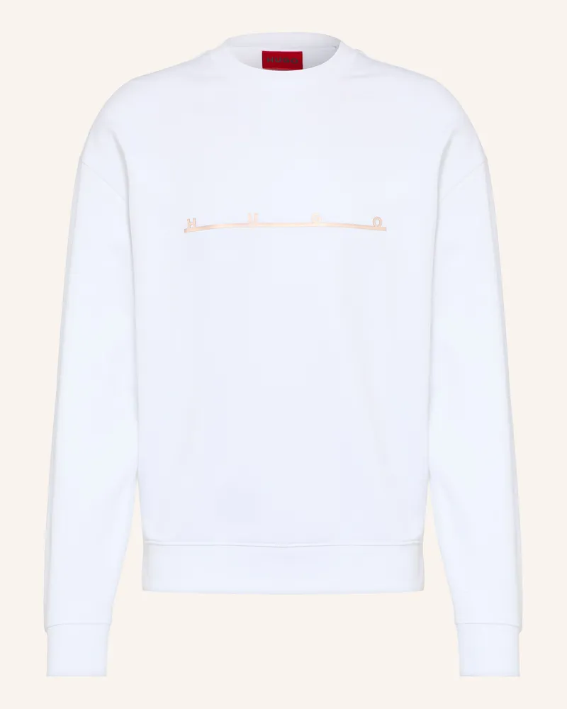 HUGO BOSS Sweatshirt Datrisweat weiss Weiss