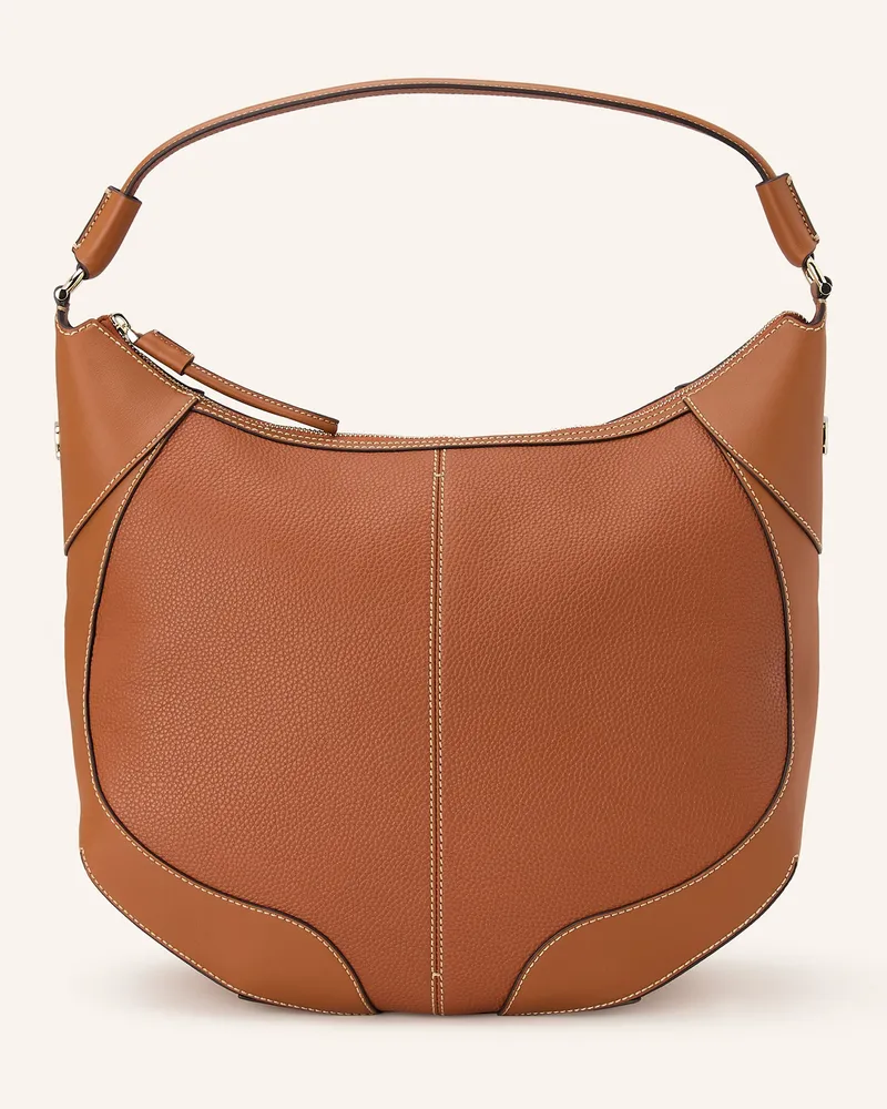 Aigner Beuteltasche AMBRA L Braun