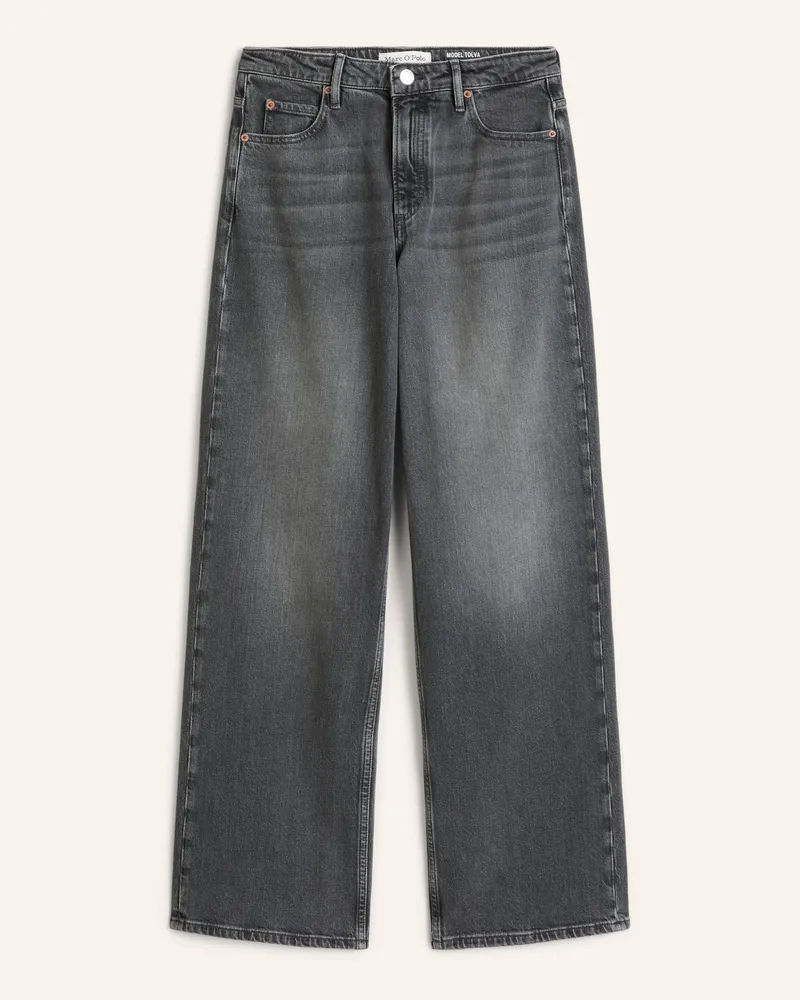 Marc O'Polo Hose Modell Tolva grau Dunkelgrau