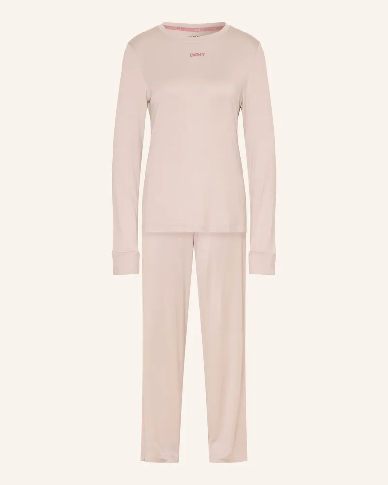 DKNY Schlafanzug Next Gen Classics lila Helllila