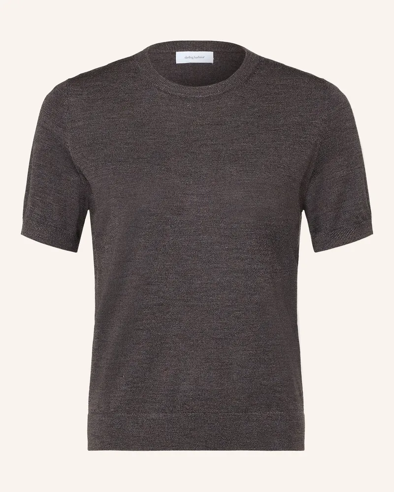 Darling Harbour Strickshirt Aus Merinowolle braun Truffle