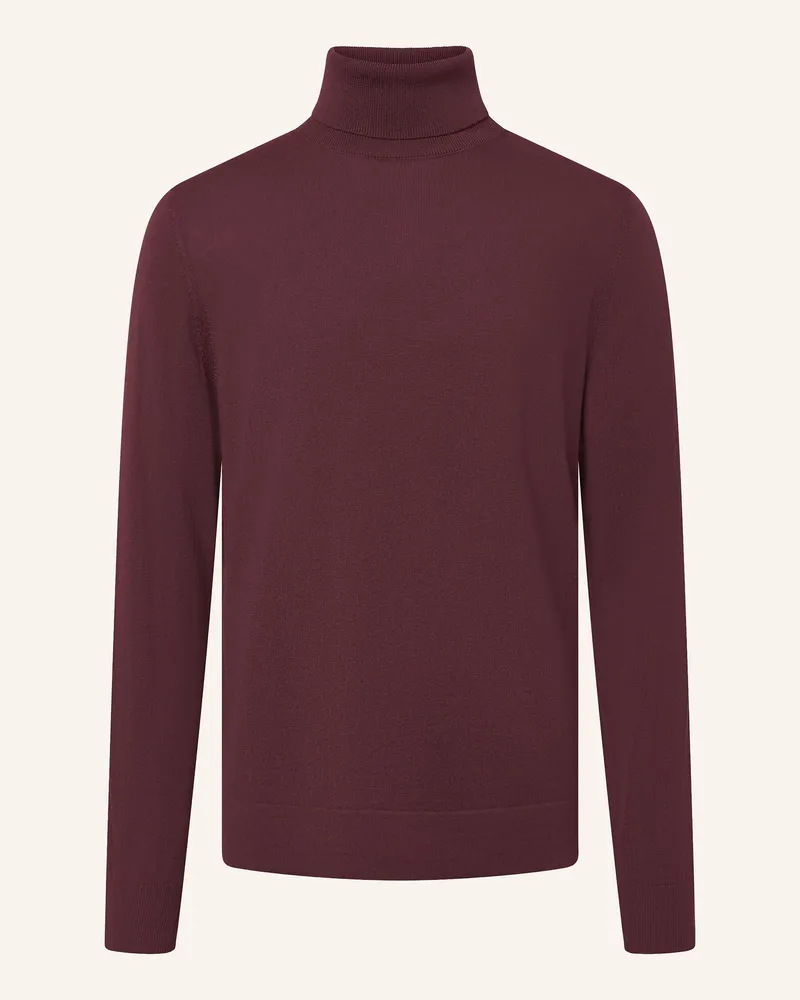 Strellson Rollkragenpullover Marek rot Dunkelrot