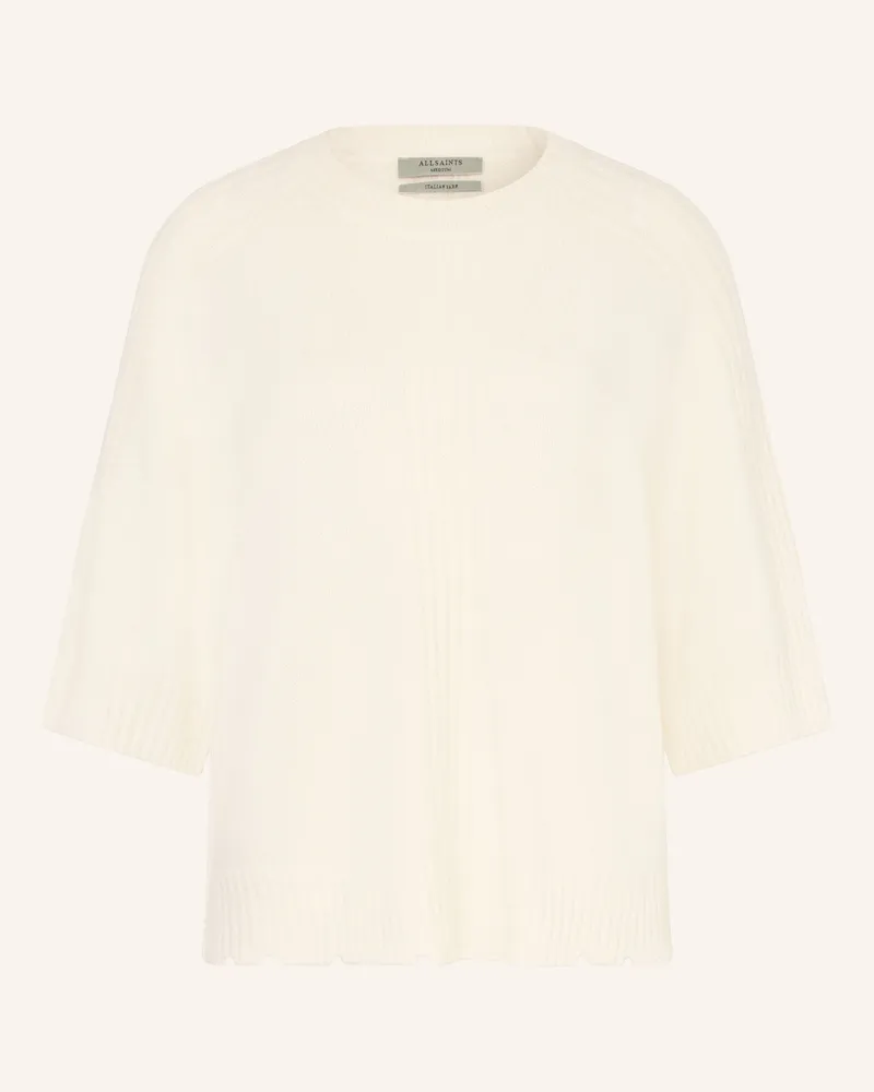 AllSaints Strickshirt NIX aus Cashmere Ecru