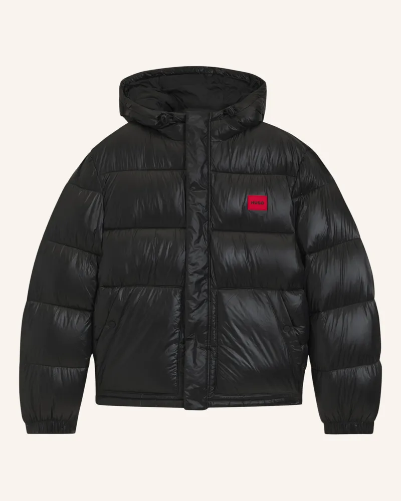 HUGO BOSS Casual Jacke BARO2531_IN Regular Fit Schwarz