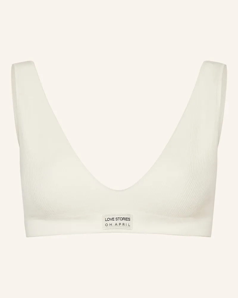 OH APRIL Bustier Josey weiss Ecru