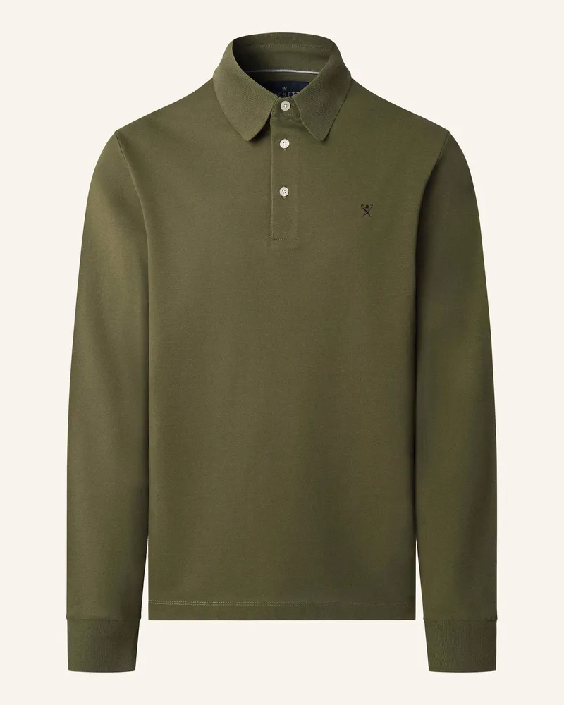 Hackett Poloshirt FASHIONED COLLAR LS Grün