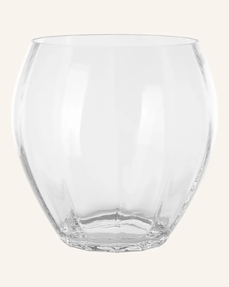 Fink Windlicht, Vase Lilian transparent Weiss