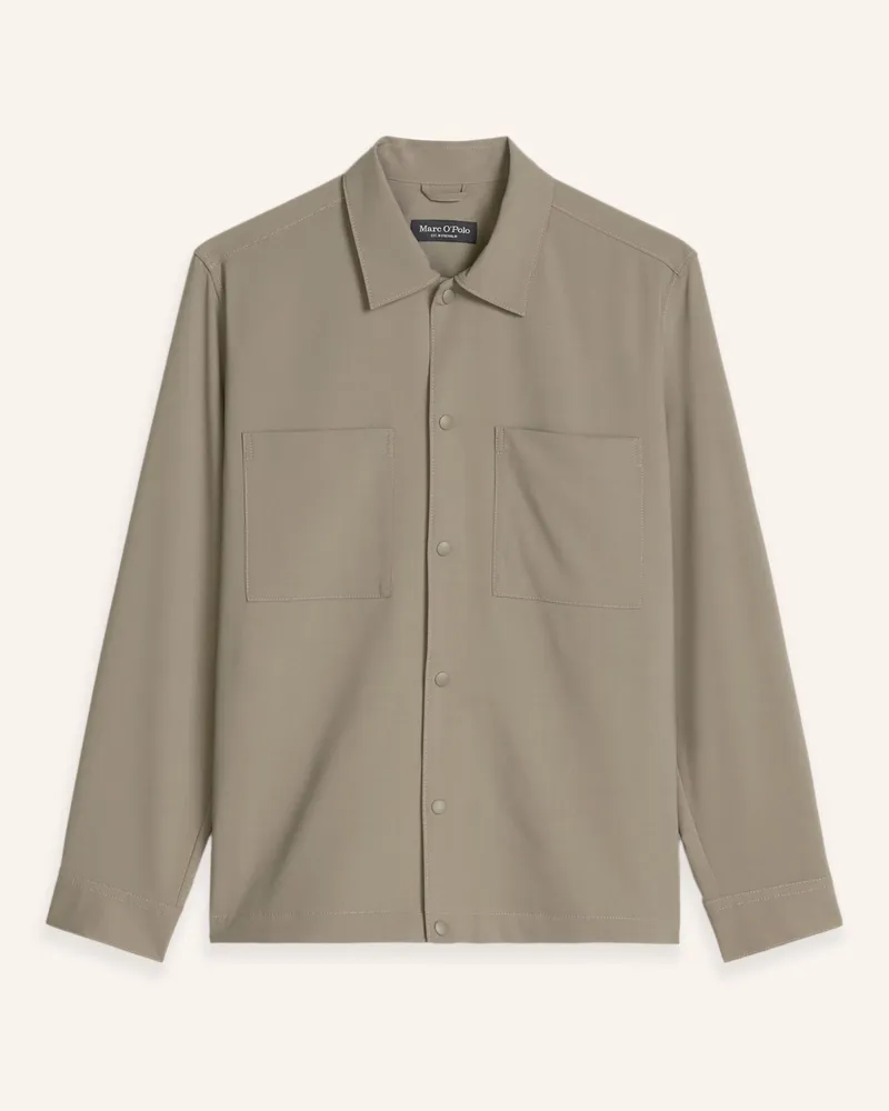 Marc O'Polo Overshirt braun Braun