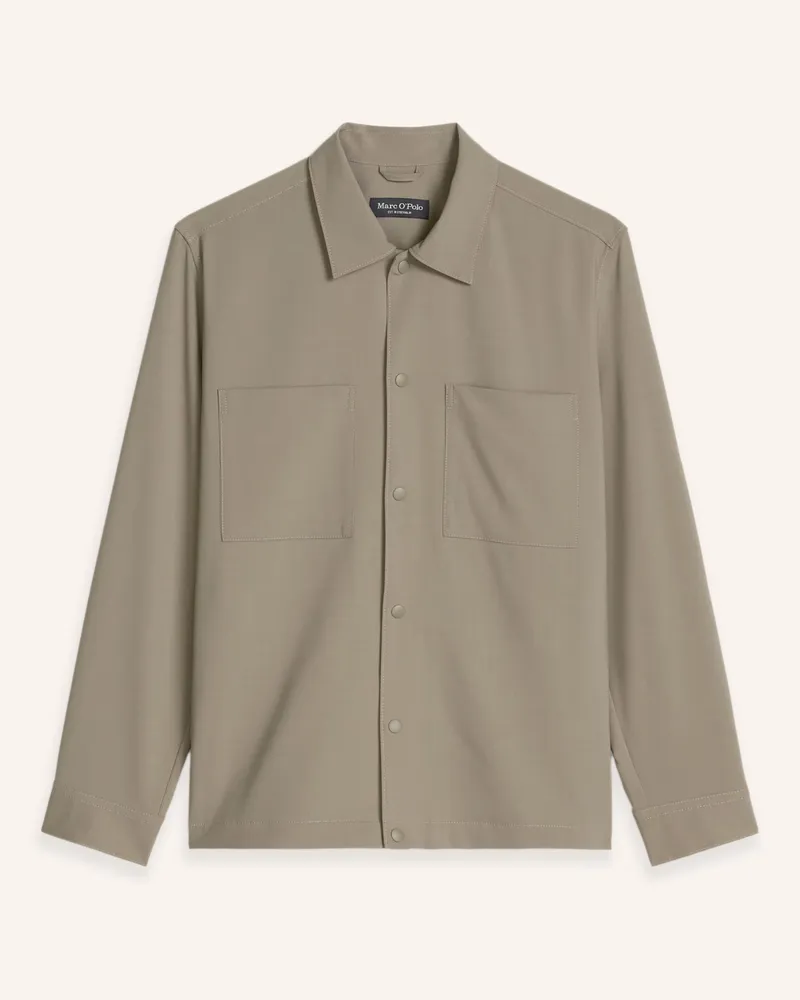 Marc O'Polo Overshirt braun Braun